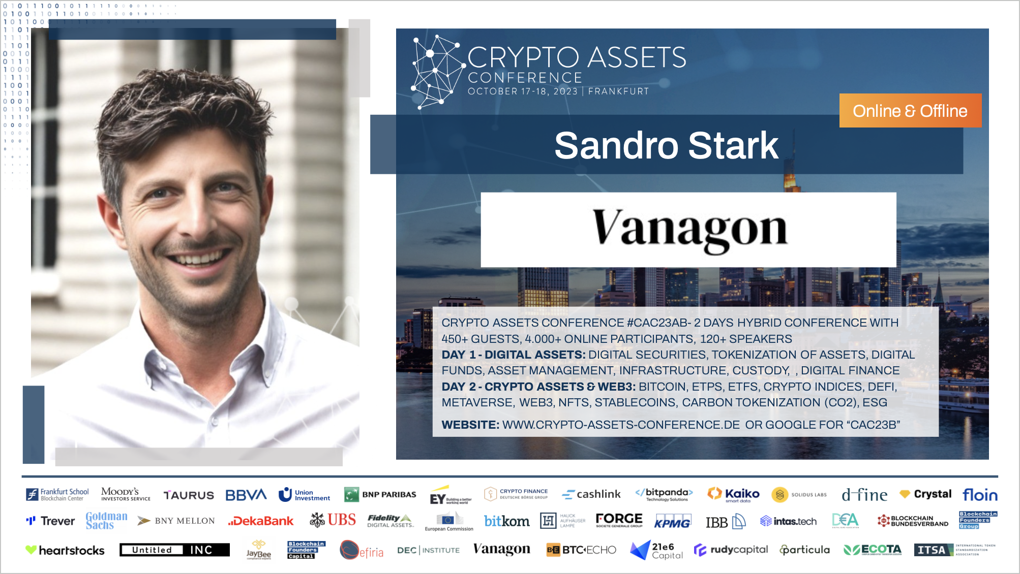 CAC Speaker - Sandro Stark