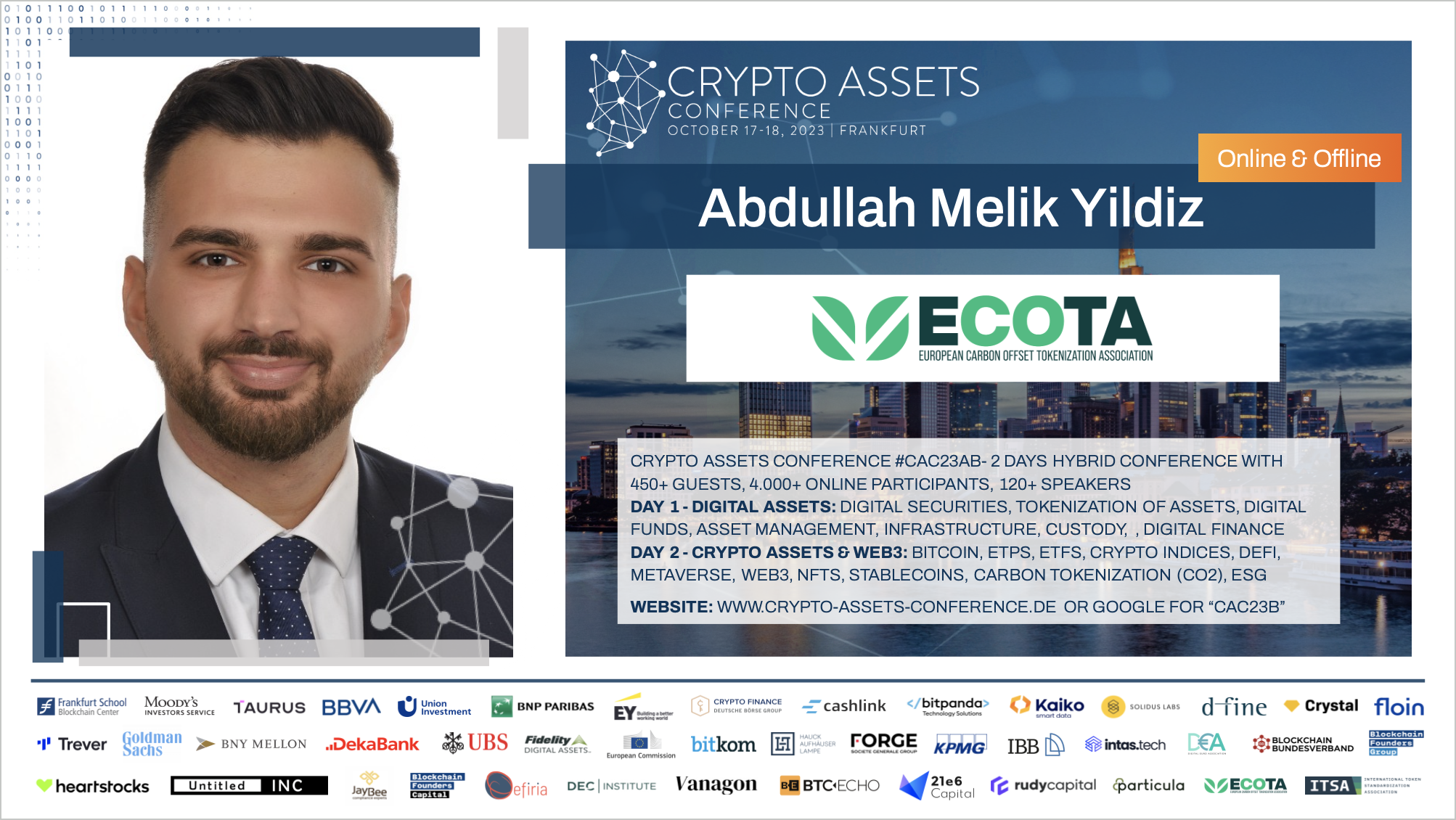 CAC Speaker - Abdullah Melik Yildiz