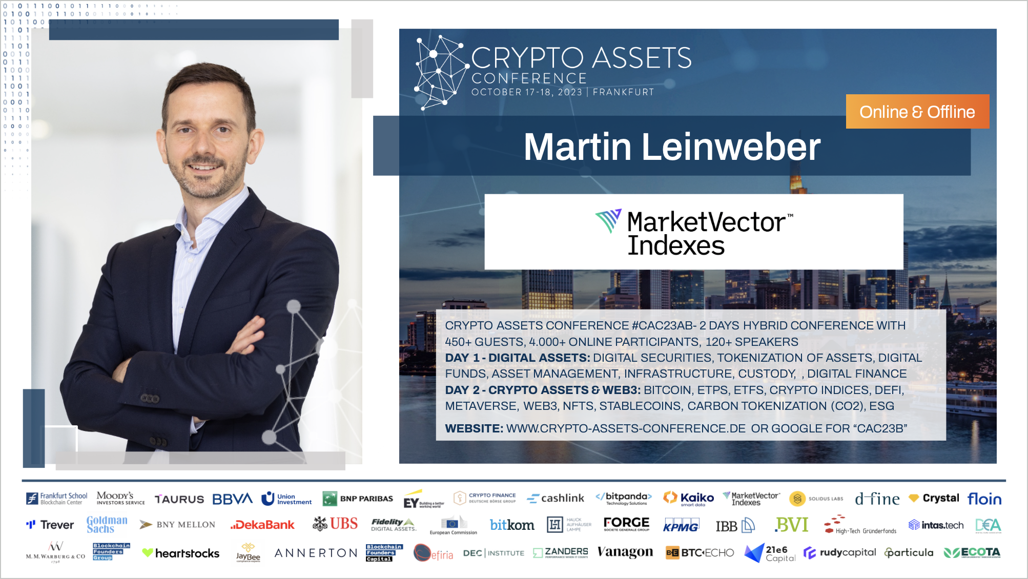 CAC Speaker - Martin Leinweber