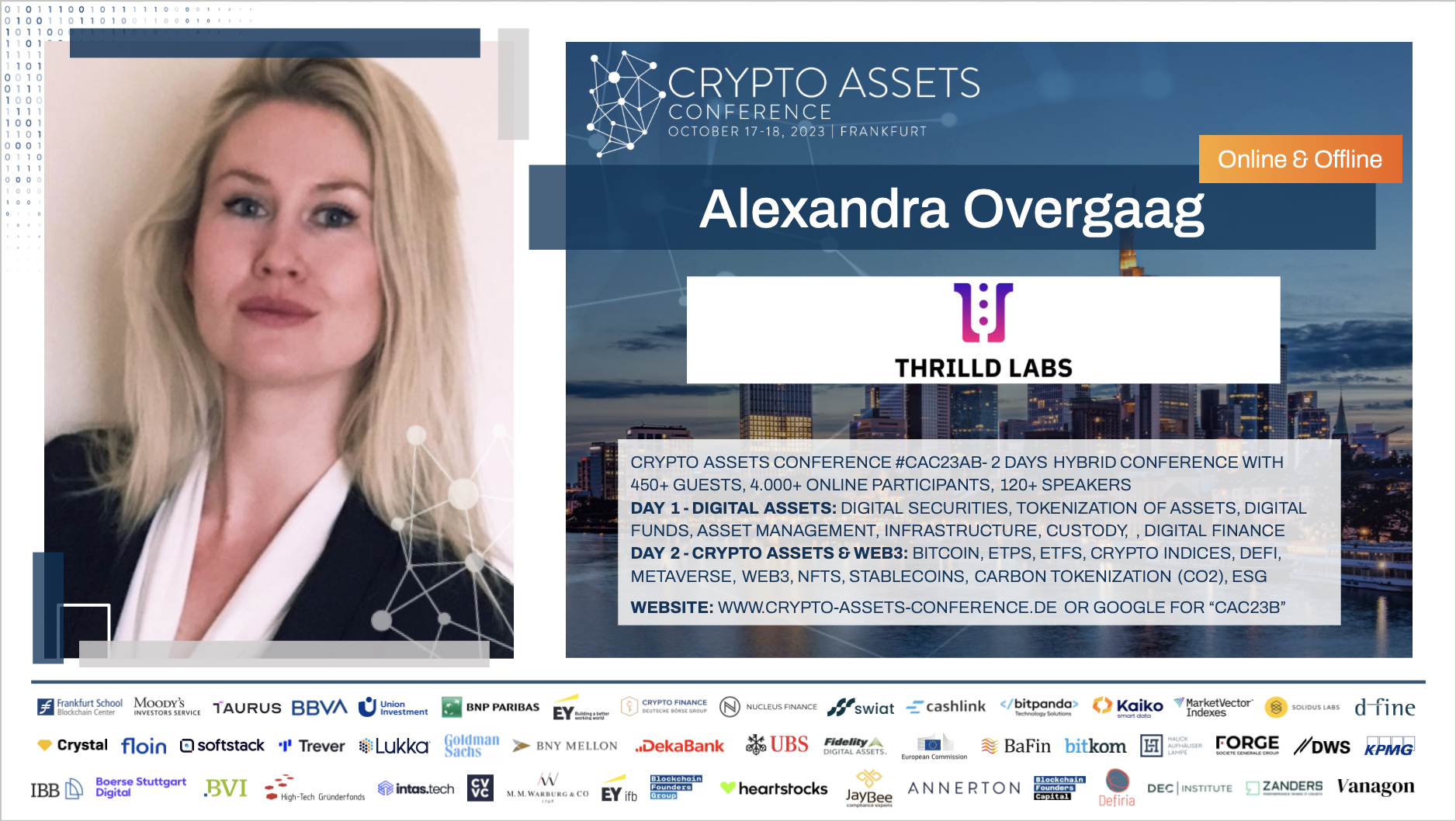 CAC Speaker - Alexandra Overgaag