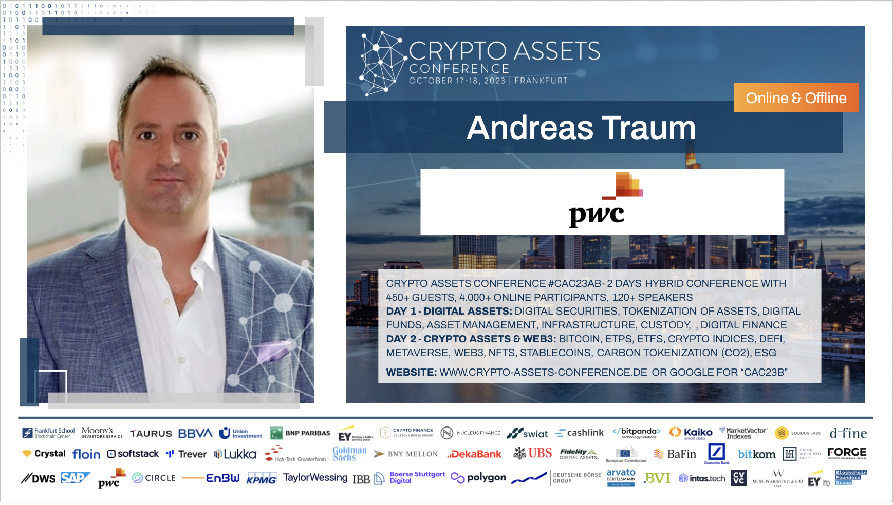 CAC Speaker - Andreas Traum