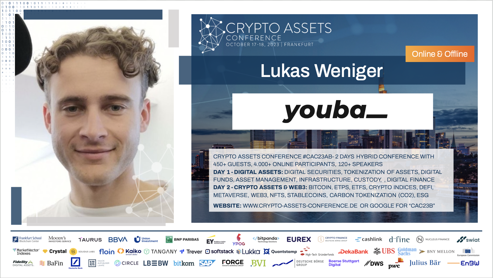 CAC Speaker - Lukas Weniger