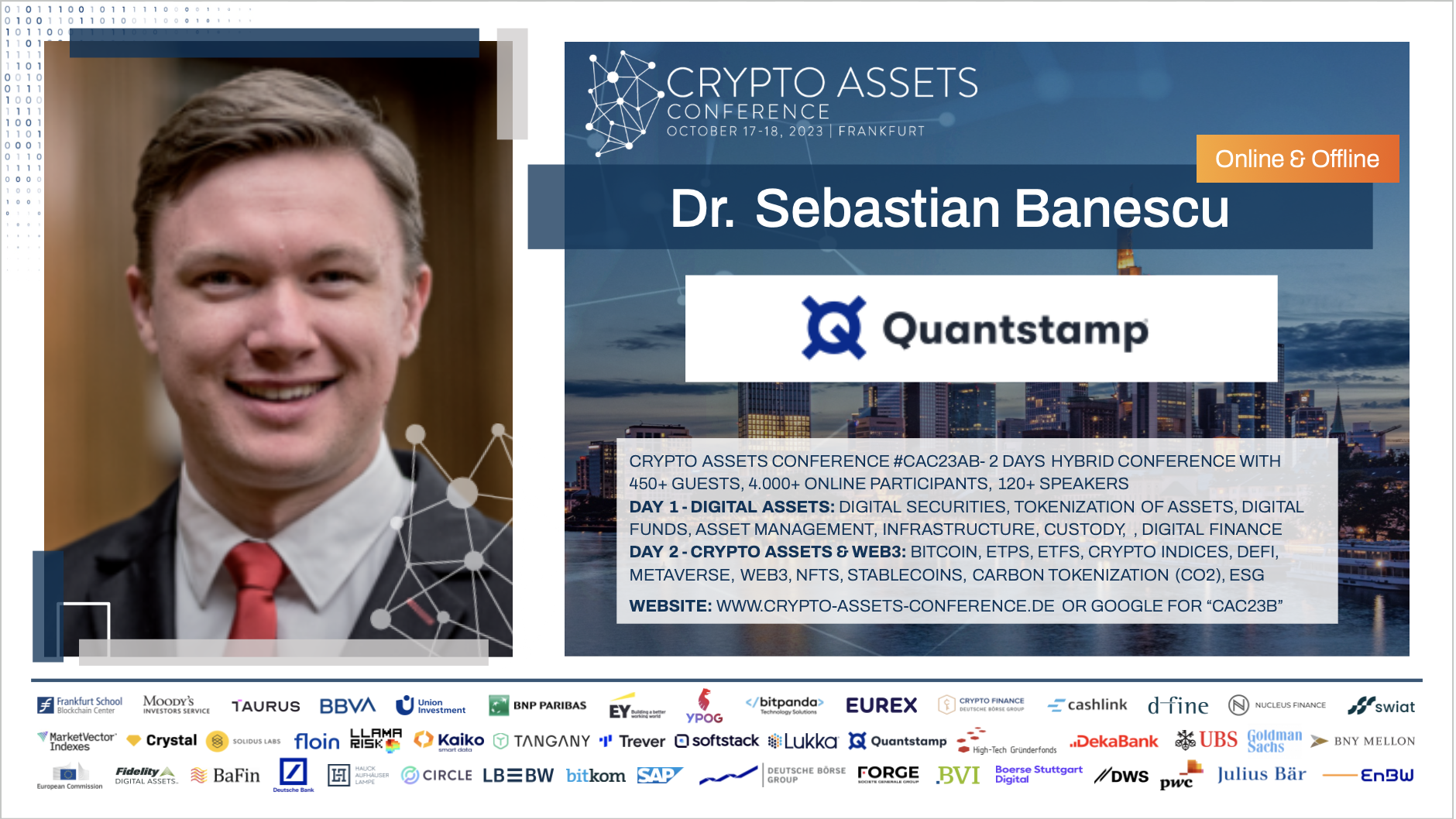 CAC Speaker - Dr. Sebastian Banescu