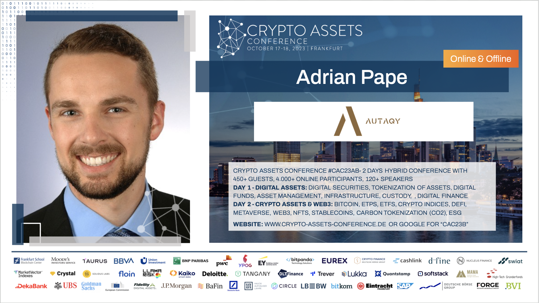 CAC Speaker - Adrian Pape