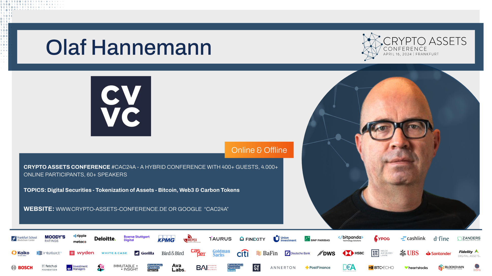 CAC24A Speaker - Olaf Hannemann