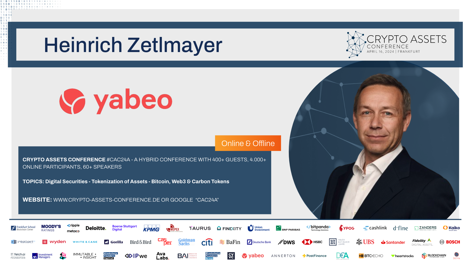 CAC24A Speaker - Heinrich Zetlmayer