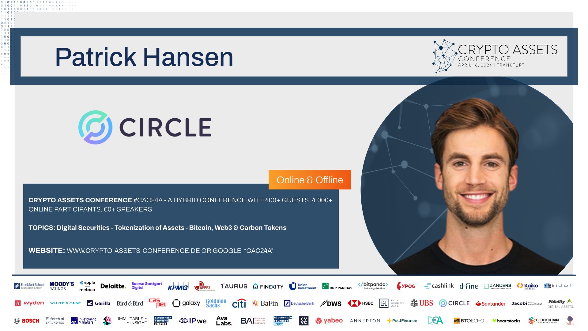 CAC24A Speaker - Patrick Hansen