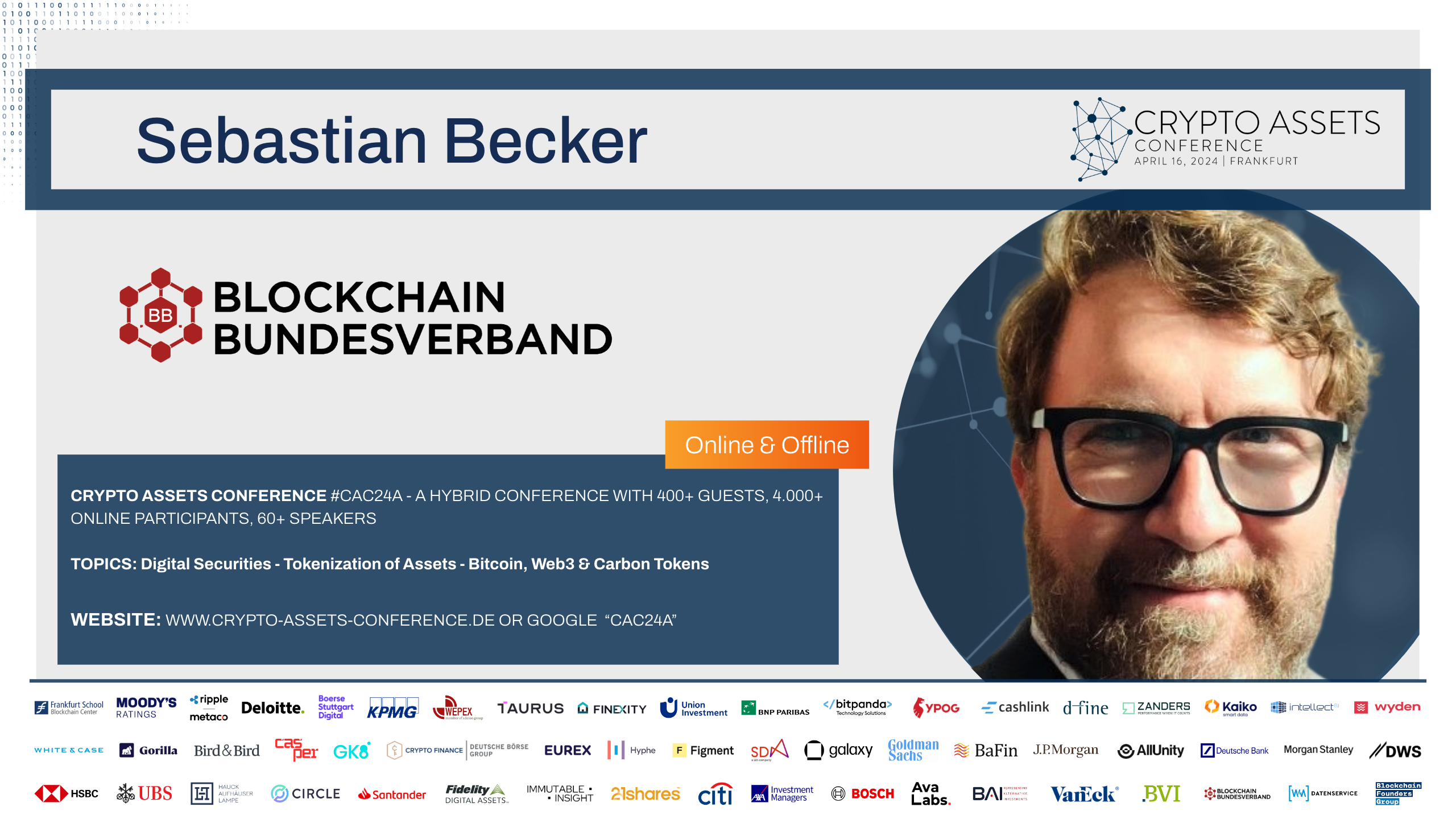 CAC24A Speaker - Sebastian Becker